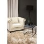 Chesterfield Sessel Churchill - Beige Samt