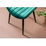 Venus Esszimmerstuhl-Set - Grn/Schwarz