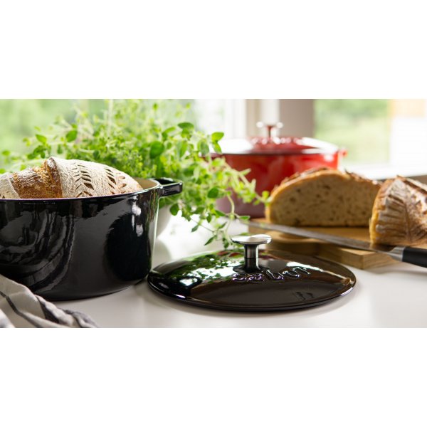 Sabor Topf aus Gusseisen 4,4 Liter schwarz Sabor Topf aus Gusseisen 4,4 Liter schwarz