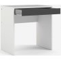 Function Plus Schreibtisch 74,7 x 48,2 x 76,7 cm - Wei/Grau