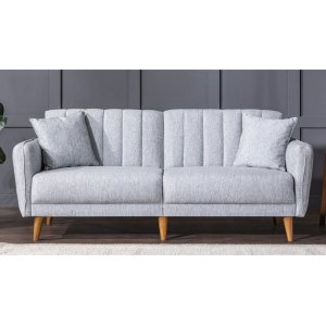 Aqua 3-Sitzer Schlafsofa - Grau