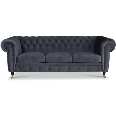 Sheffield Chesterfield 3-Sitzer Sofa - (Farbe der Polsterung ist optional)