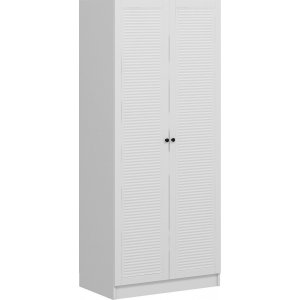 Larett Kleiderschrank 90 cm - Wei