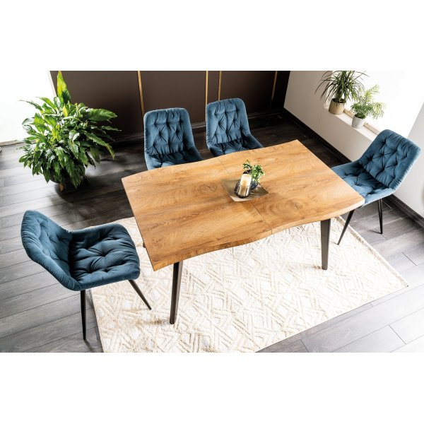 Fresno Esstisch 150-210 cm - Artisan Eiche/schwarz Fresno Esstisch 150-210 cm - Artisan Eiche/schwarz