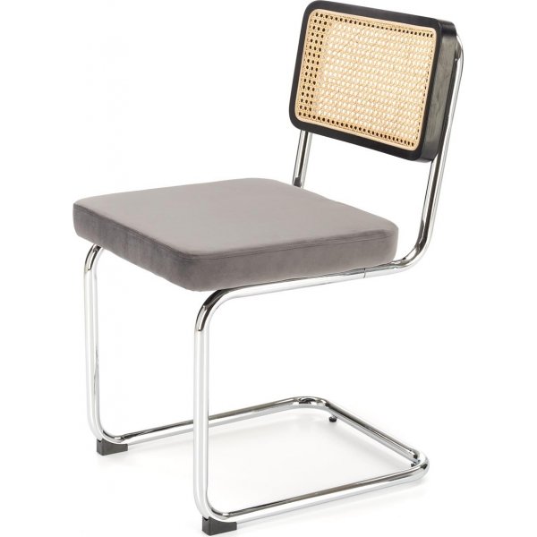 Cadeira Esszimmerstuhl 504 - Schwarz/Grau