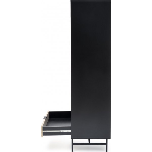 Laguna Kleiderschrank - Artisan Eiche/Schwarz Laguna Kleiderschrank - Artisan Eiche/Schwarz