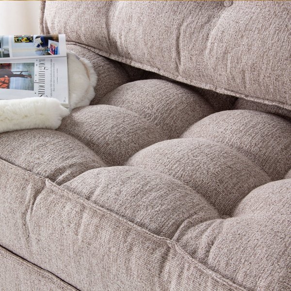 Faldi 2-Sitzer-Schlafsofa - Hellbraun Faldi 2-Sitzer-Schlafsofa - Hellbraun