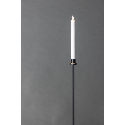 Hogehall LED-Kerzenstnder H79 cm - Schwarz/Wei