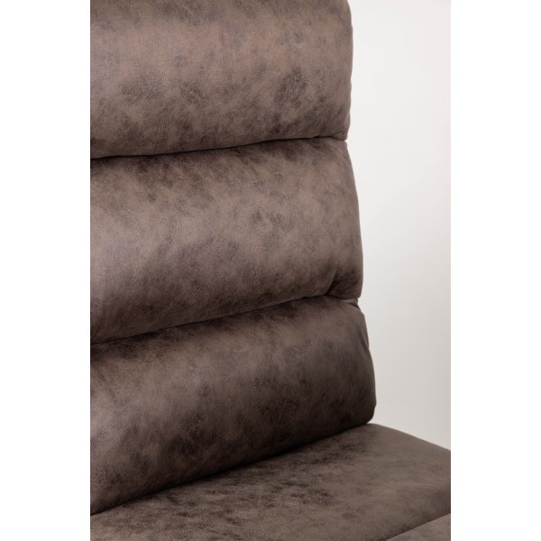 Zizo Esszimmerstuhl - Schwarz/Braun