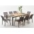 Lara Outdoor Dining Gruppe 8 - Cappuccino