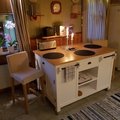 Kundenbild Kücheninsel Heritage - Weiß / Holz