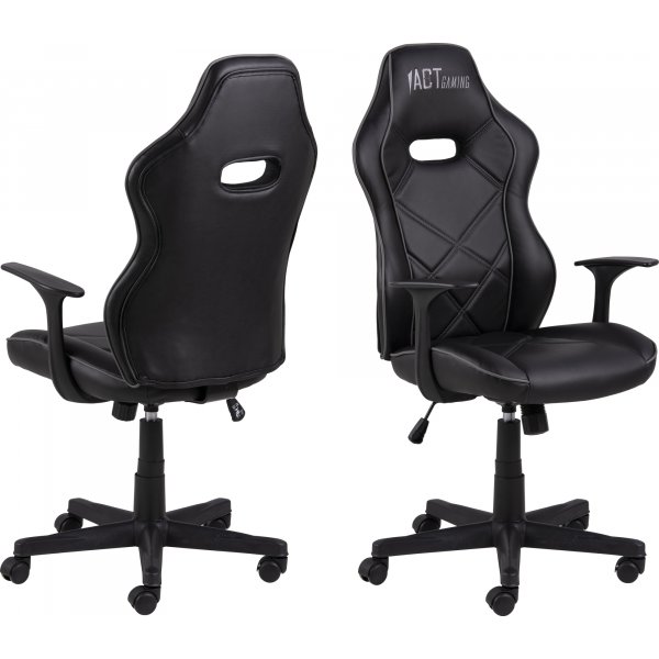 Vayne Gaming-Stuhl - Schwarz/Grau