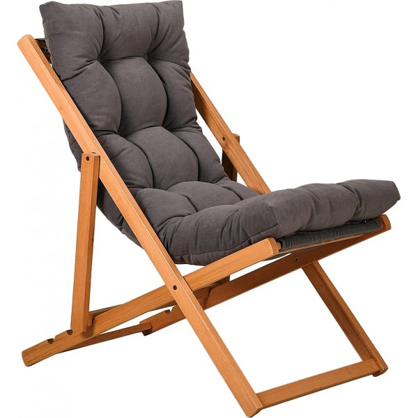 Repose Eco Liegestuhl - Rauch