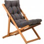 Repose Eco Liegestuhl - Rauch
