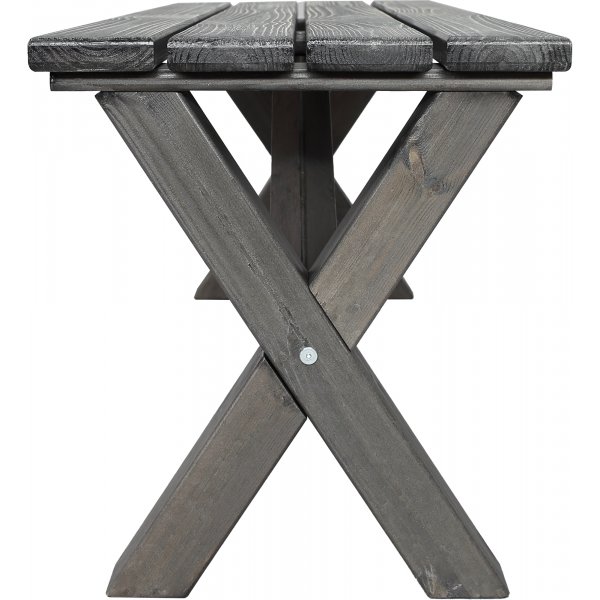 Scottsdale Sitzbank 100 cm - Shabby Chic Grau