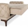 Lale 3-Sitzer Schlafsofa - Creme