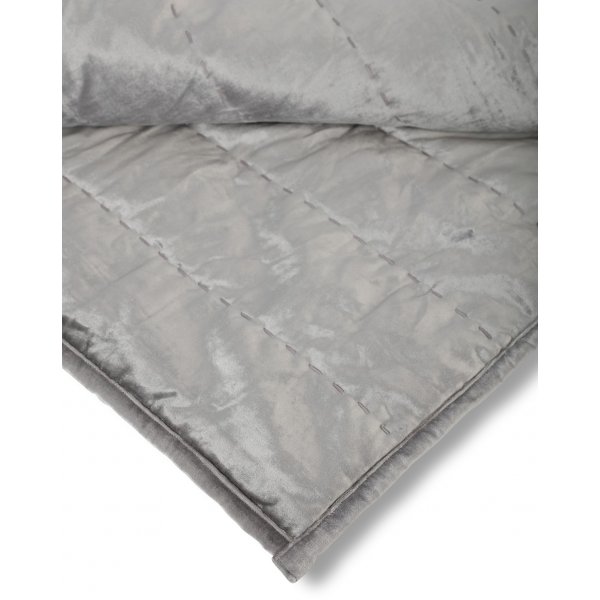 Viskose Tagesdecke 260x260 cm - Grau