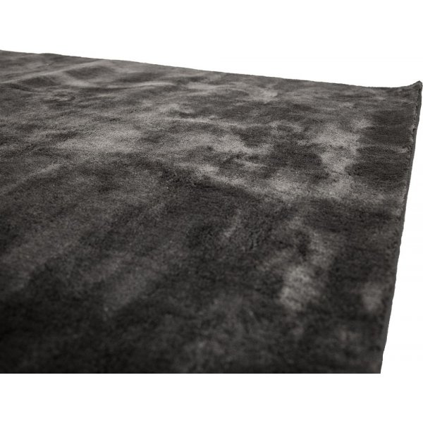 Viskoseteppich Lawson - Dunkelgrauer Viskose-Look Viskoseteppich Lawson - Dunkelgrauer Viskose-Look