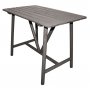 land Tisch mit 2 Bnken - Grau