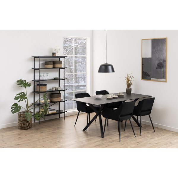 Ranja-Sessel - Schwarz