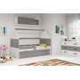 Domi Juniorbett mit Stauraum 80 x 160 cm - Beliebige Farbe