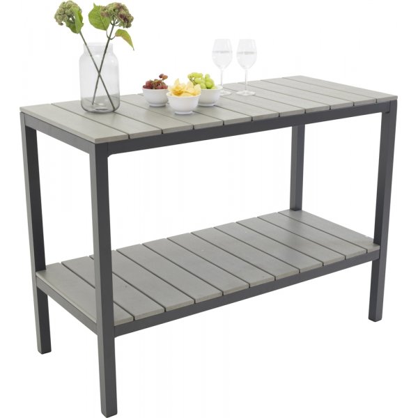 Parma Beistelltisch - Schwarz/Grau