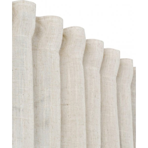 Ana Vorhang 2er-Pack 2 x 140 x 280 cm - Natur