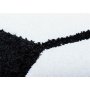 Kinderteppich Brigid Fuball - schwarz/wei - Rund 120 cm