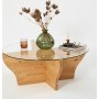 Amphora Couchtisch 92 cm - Teak