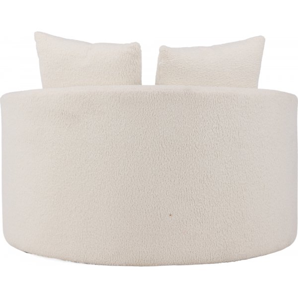 Kelso 2-Sitzer-Sofa - Weißer Teddy Kelso 2-Sitzer-Sofa - Weißer Teddy