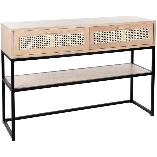 Raffel\\\'s Konsolentisch - Wei� pigmentiertes Eichenfurnier