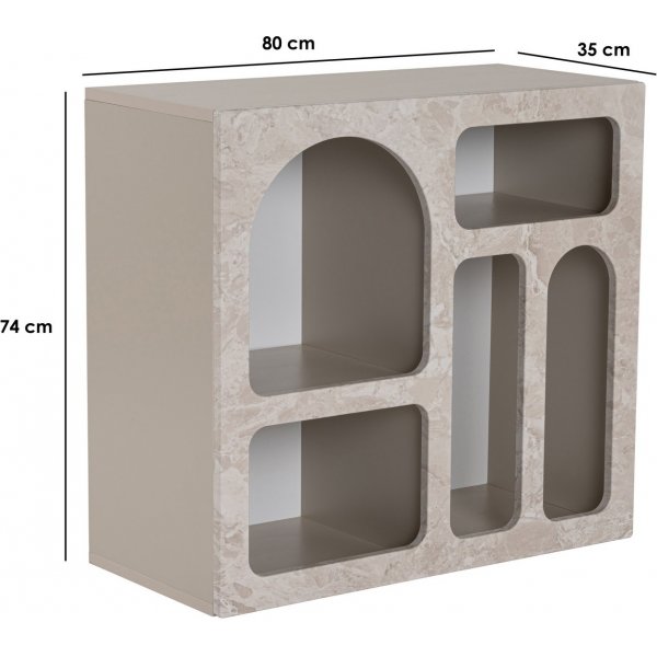 Liva-Regal B: 80 cm - Travertin