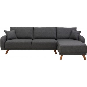 Kronos Schlafsofa Anthrazit