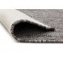 Flachgewebter Teppich Sandby Stjrna - Grau/Schwarz