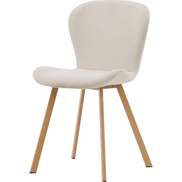 Lija Esszimmerstuhl - Beige/Eiche
