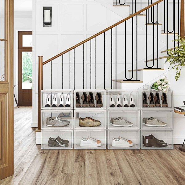 Kenan Aufbewahrungsbox 36x28 cm, 6er-Pack - Transparent Kenan Aufbewahrungsbox 36x28 cm, 6er-Pack - Transparent