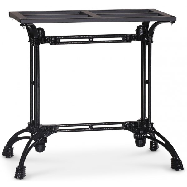 Mystery E62 Rechteckiger Sockel, Schwarz gl�nzend