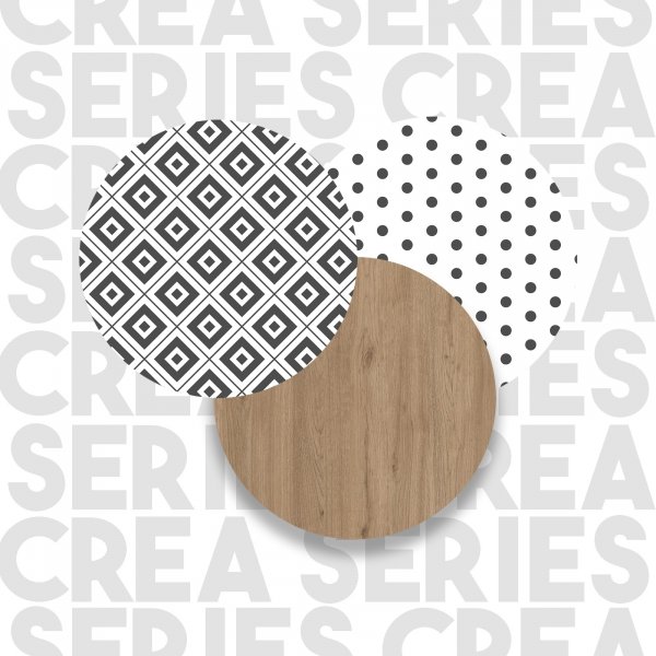 Crea B�cherregal - Eiche