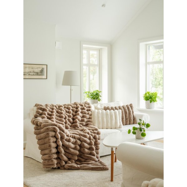 Liny Dekokissen Taupe - 40 x 60 cm