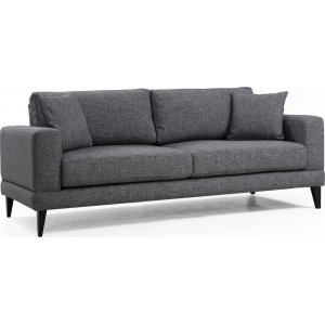 Nordic 3-Sitzer-Sofa - Dunkelgrau