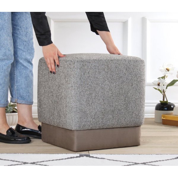 Borgot Hocker - Nerz Borgot Hocker - Nerz