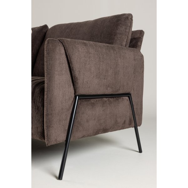 Indigo 2-Sitzer-Sofa - Braun Indigo 2-Sitzer-Sofa - Braun