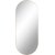 Jersey Spiegel Oval - Messingimitat - 35x80