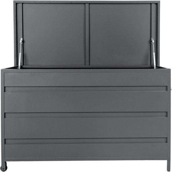 Cassis Kissenbox 160 x 82 cm 650 Liter - Graues Aluminium Cassis Kissenbox 160 x 82 cm 650 Liter - Graues Aluminium