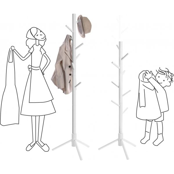 Malva Kleiderbgel - Wei