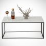 Cosco Couchtisch 95 x 55 cm - Wei/Schwarz