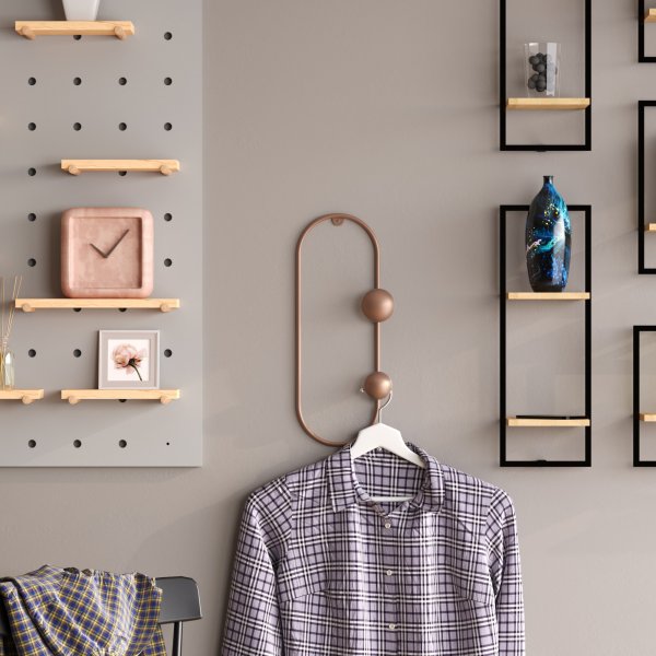 Cricket-Kleiderbügel - Kupfer Cricket-Kleiderbügel - Kupfer