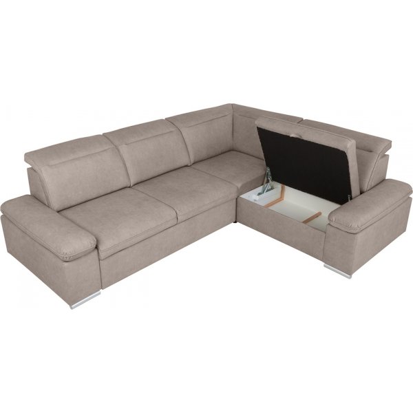 Darby Ecksofa rechts - Beige Darby Ecksofa rechts - Beige