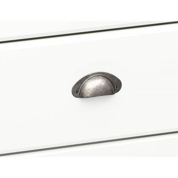 Nola Nachttisch - Weiß/Beige Nola Nachttisch - Weiß/Beige