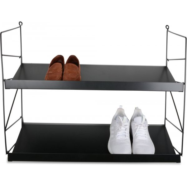 Schuhregal Theresa - Schwarz